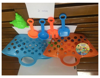 Dinosaur beach buggy 6pcs (2 colors)