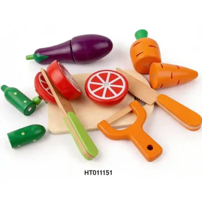 8pcs Magnetic Cutting Vegetables Play Set