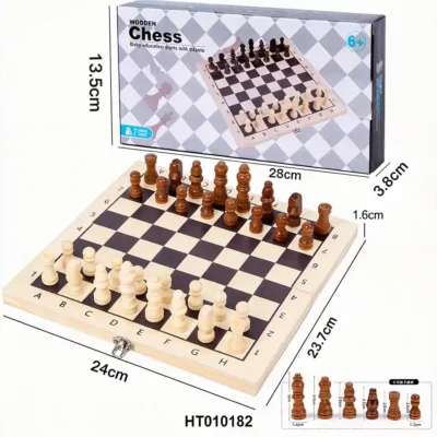 Mini Wooden Chess Set