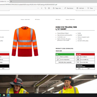 Hi-Vis Vest - Yellow/Red